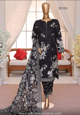 HZ Luxe Premium Digital Printed Lawn Collection'25 D-08